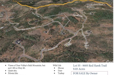 9693 Red Hawk Trail, Park City, Utah 84098, ,Land,For Sale,Red Hawk,12302005