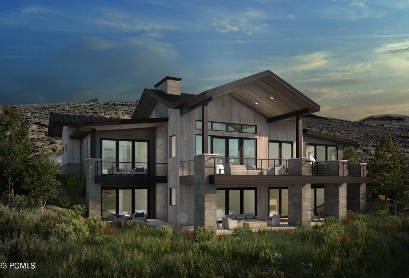 Exterior Rendering - Rear