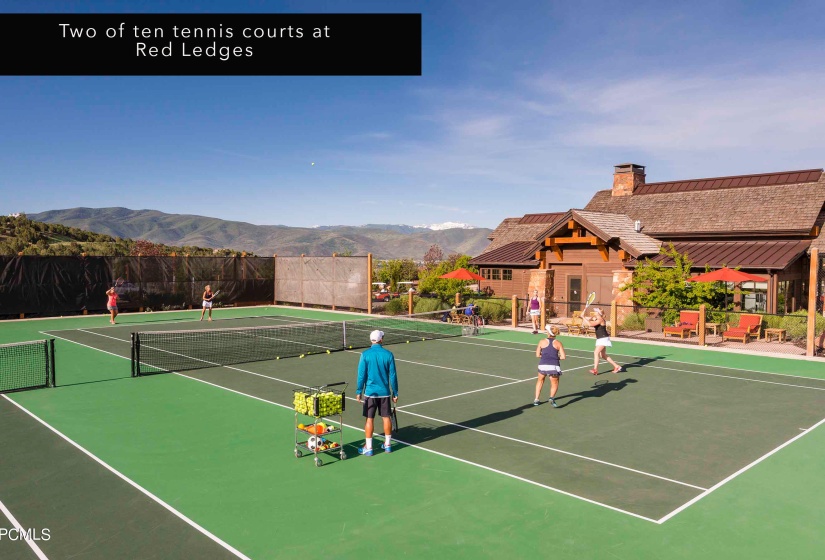 Tennis Courts at Red Ledges