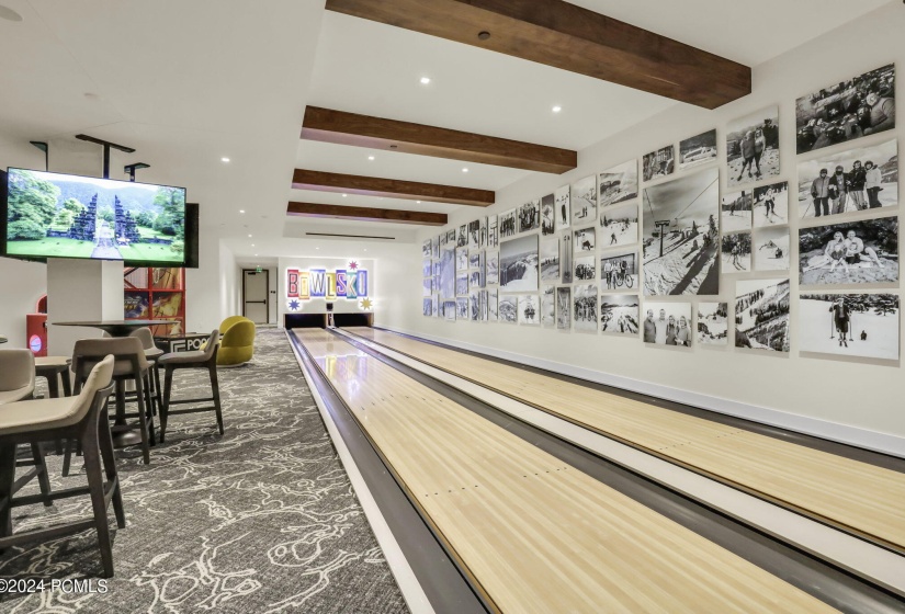 Bowling Alley/Game Room