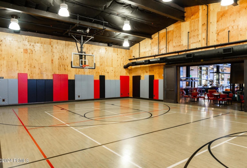 Shed Basketball Court
