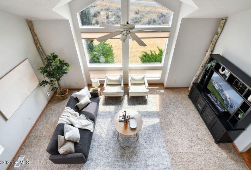 Living room aerial