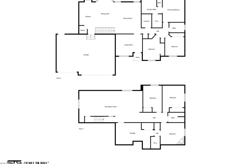 Main and Basement Floor Plan