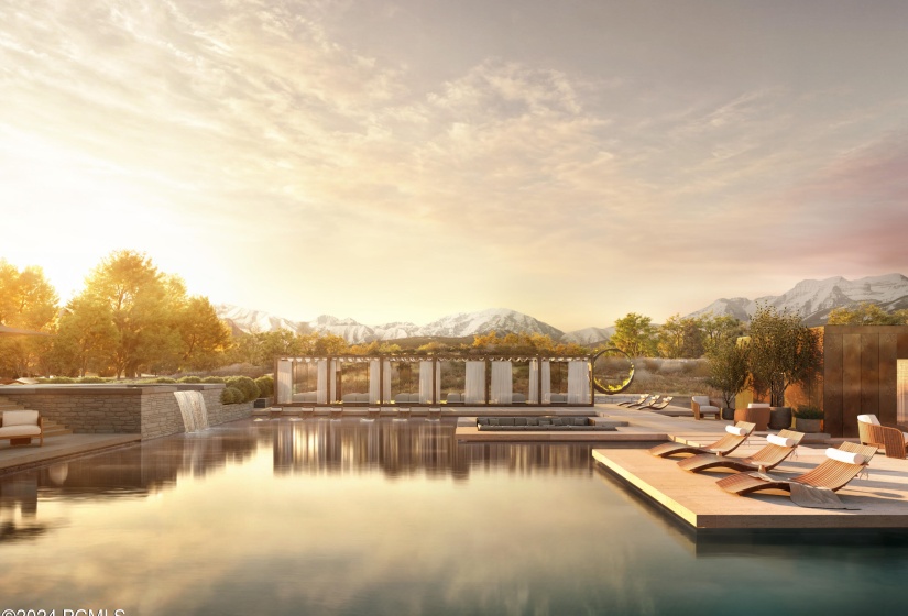 Outdoor Pool at Wellbeing Center