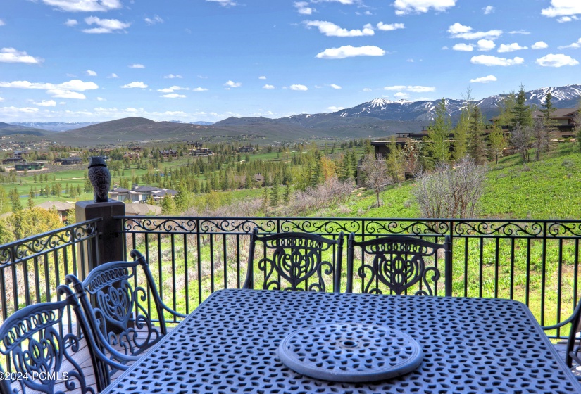 Your View for Al Fresco Dining!