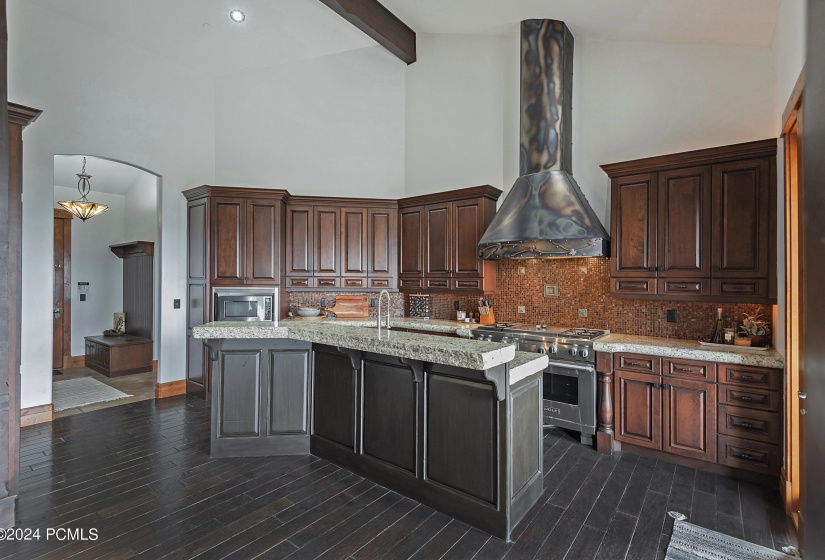 Kitchen & Mud Room Beyond