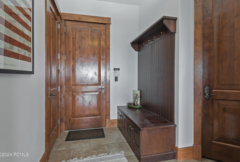 Mud Room Off the Kitchen & Garage