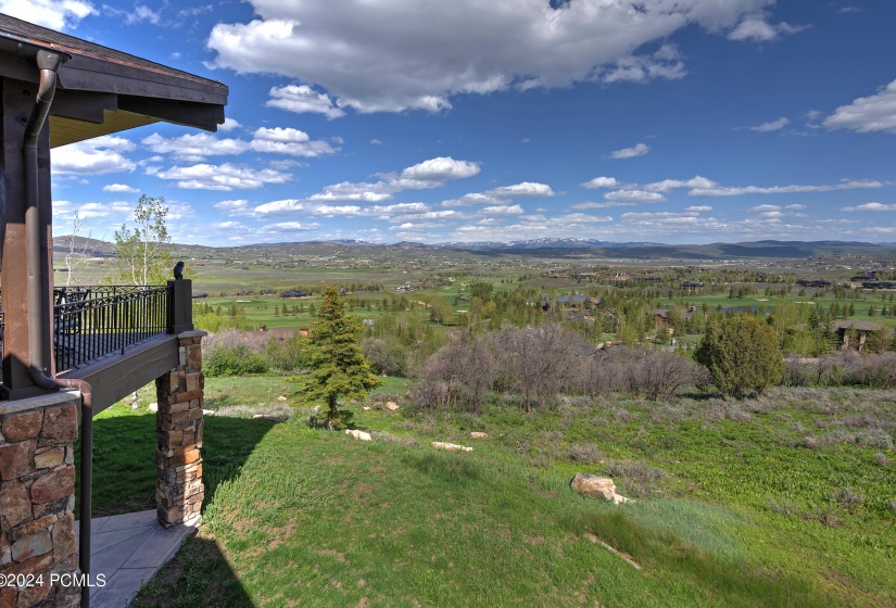 Yard & Mountains Beyond