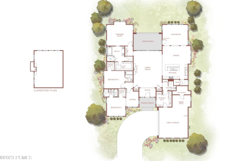 The Oak floorplans