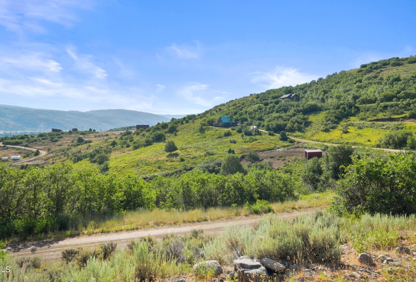 Aspen Loop View of home and 5 acres