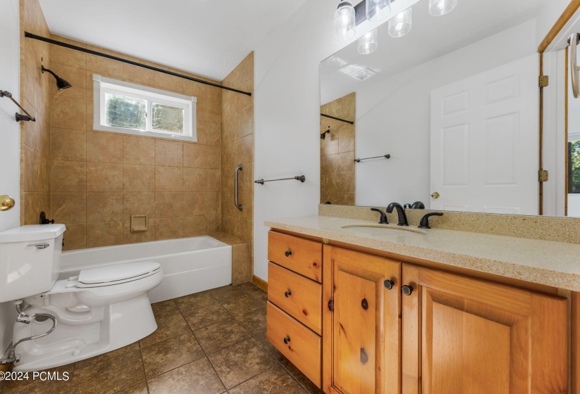 master bathroom, upstairs