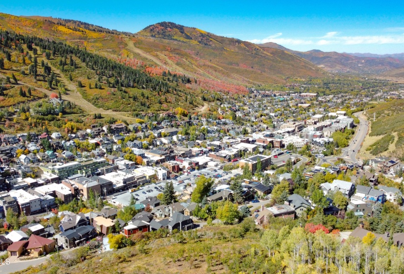 Fall aerial northwest