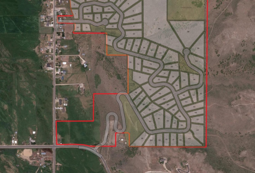 Francis at Foothills Plat Map