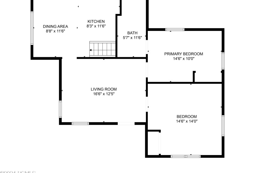 2D Floor Plan for 112 East 100 North (1)