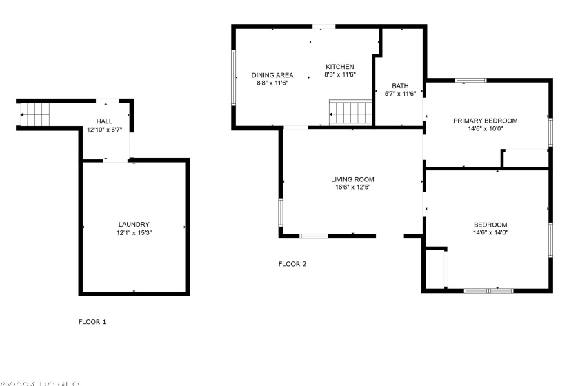 2D Floor Plan for 112 East 100 North (2)