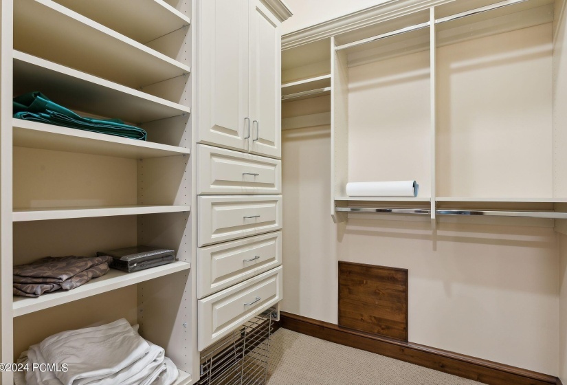 Lower Level Closet