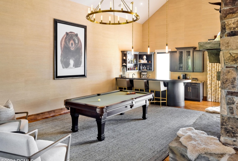 Pool Table Area