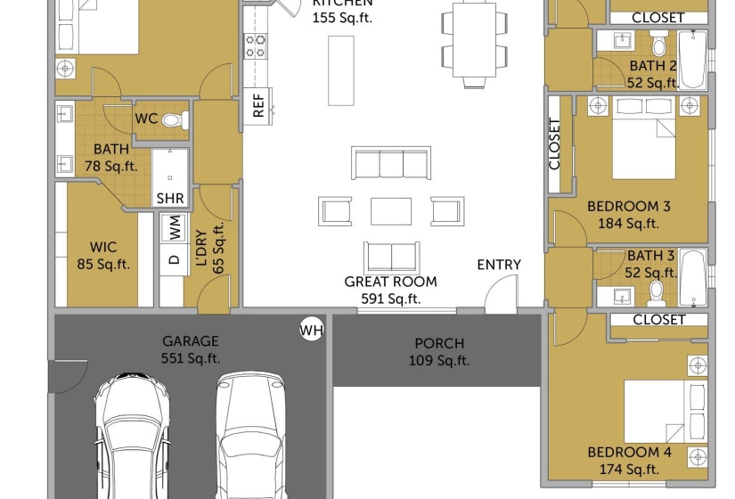 Main Home Floorplan