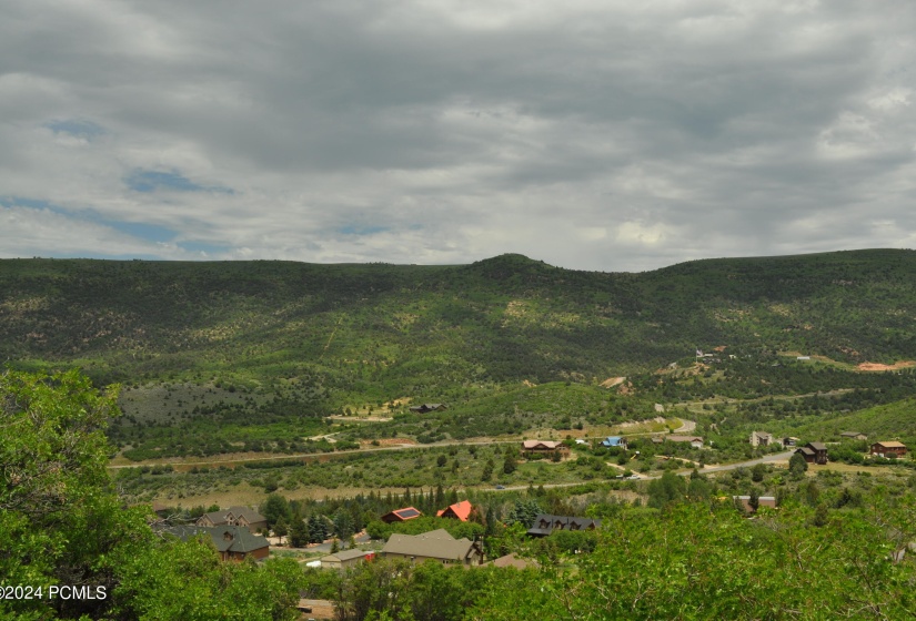 View from top of Lot 1