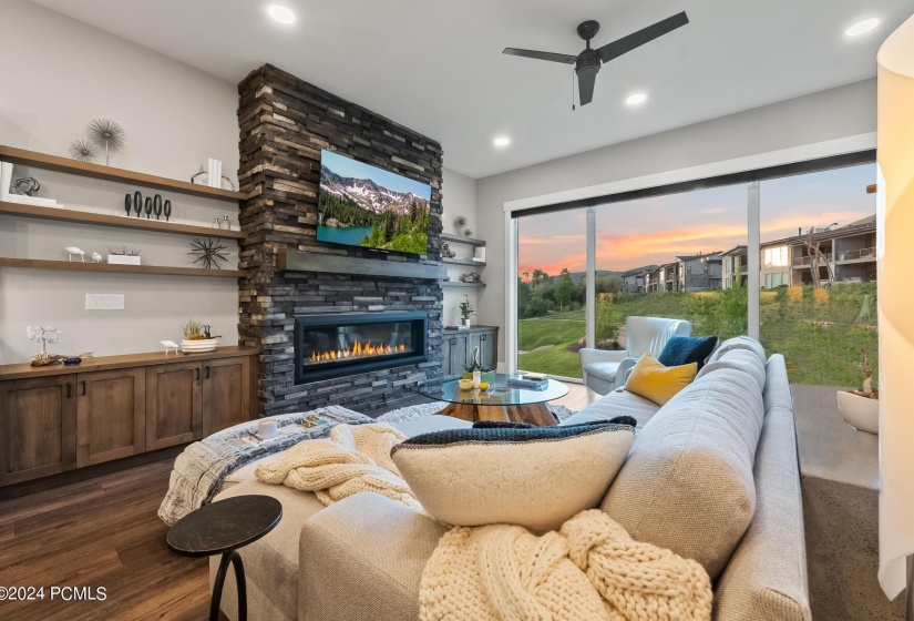 Main Living Area and View