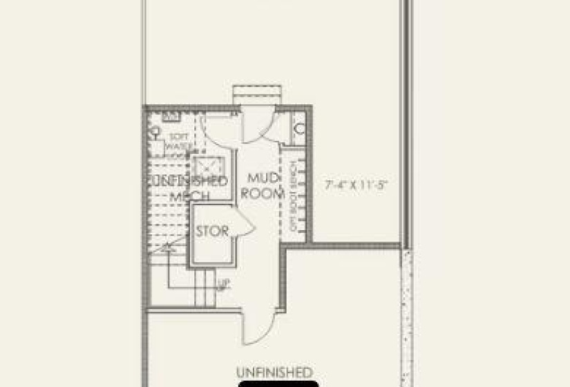 Slalom Lower Level floor plan