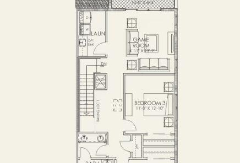 Slalom floor plan top floor