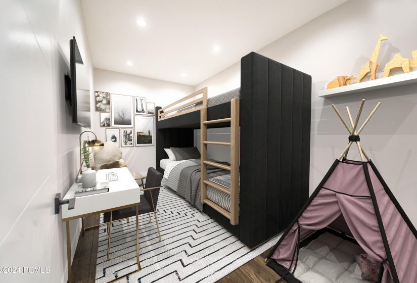 Bunk Room Rendering