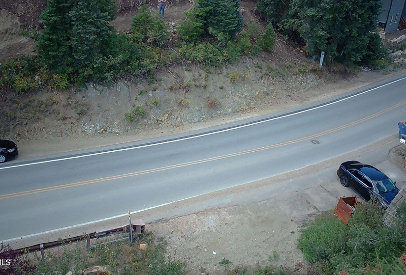 aerial view of frontage