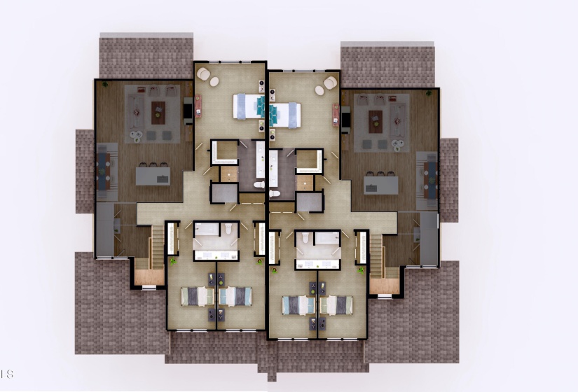 Aspen_3D FLOOR PLAN_SECOND LEVEL