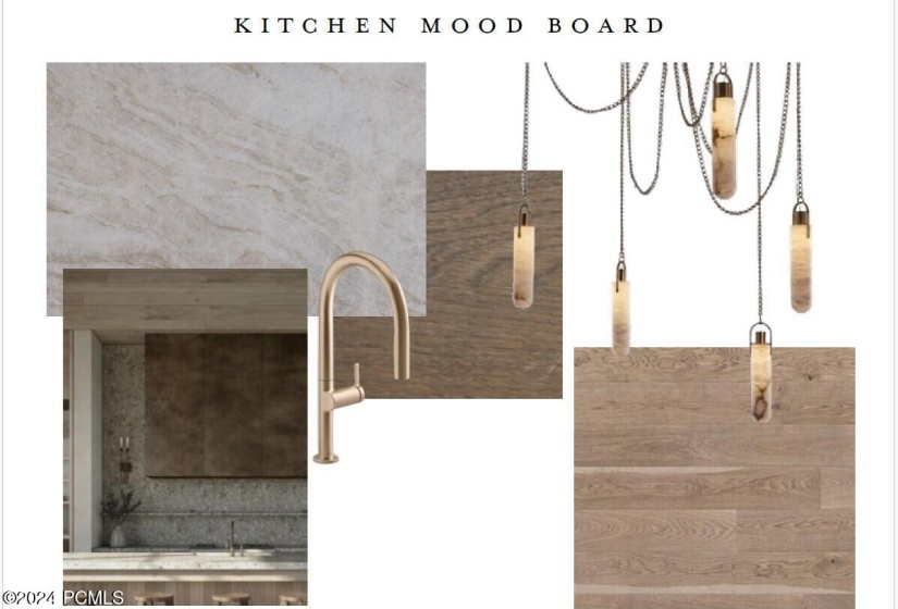 kitchen mood board