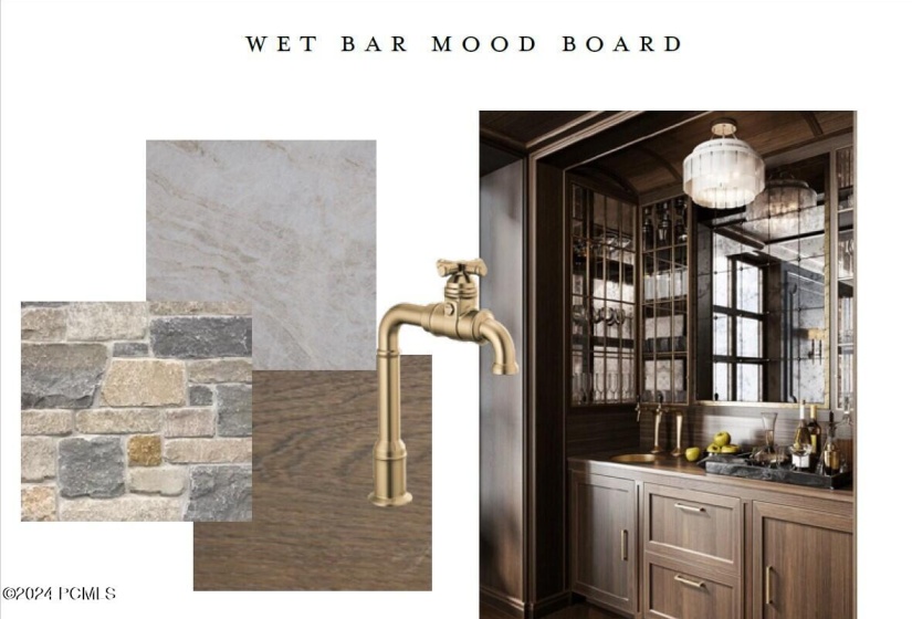 wet bar mood board