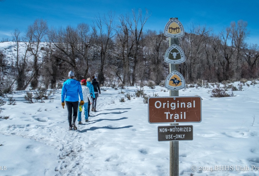 Hiking in Winter