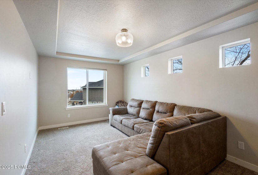 upstairs family room