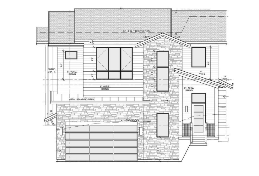 Lot 320 Front Elevation