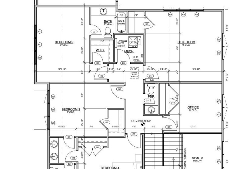 Lot 320 Level 2 Floorplan