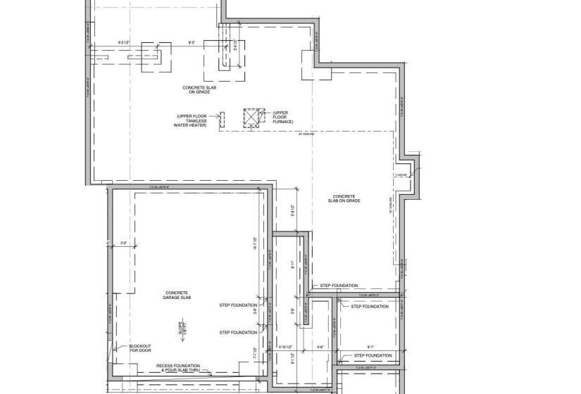 Lot 320 Foundation Plan (slab)