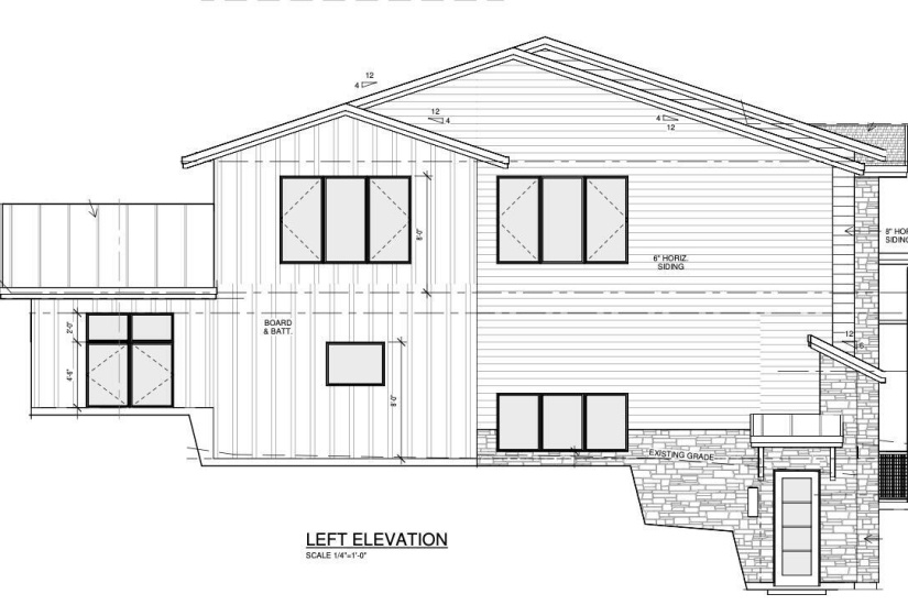 Lot 320 - Left Elevation