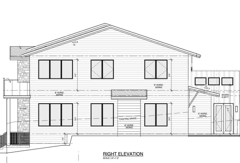 Lot 320 - Right Elevation