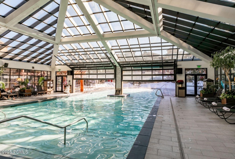 Indoor Outdoor pool