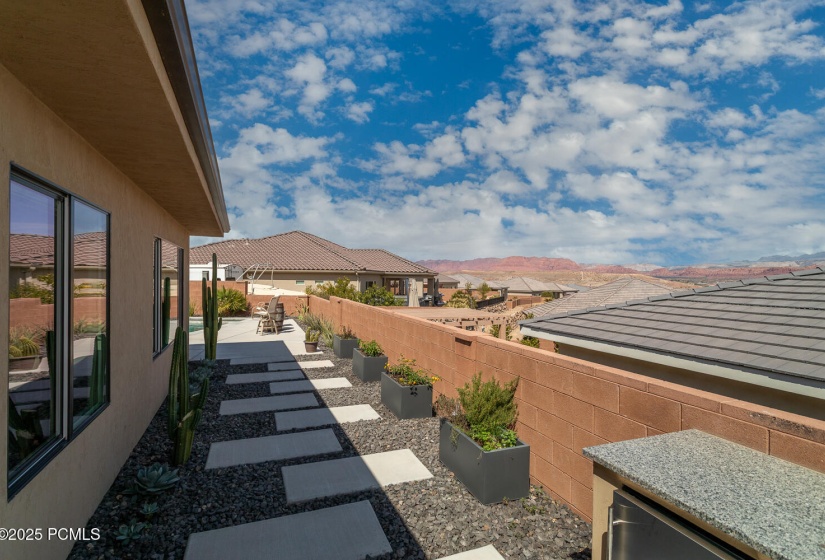 Back of House Walkway