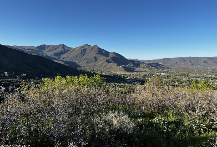 views to the east