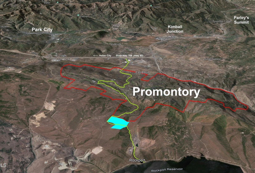 3 Property is Adjacent to Promontory Ran