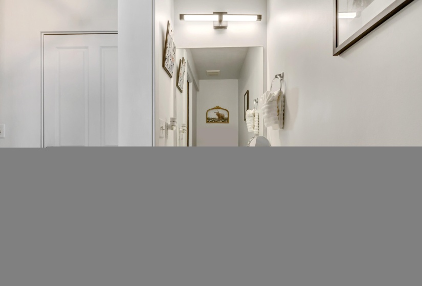 Remodeled Half Bath on Main