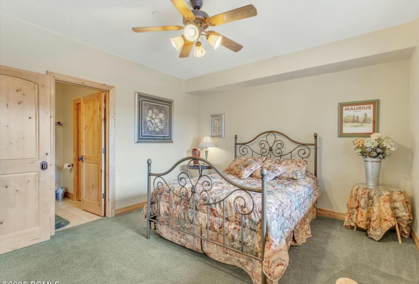 Lower Bedroom 4 with en suite bath