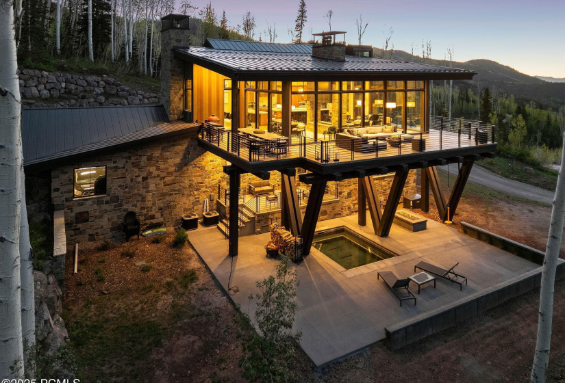 152 White Pine Canyon, Park CIty_Twiligh