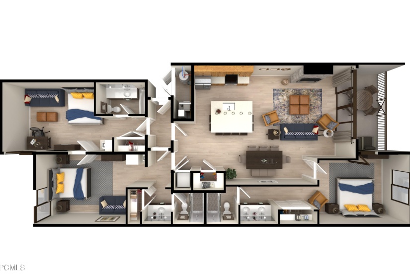 4 20.07.29 Water's Edge unit floor plan