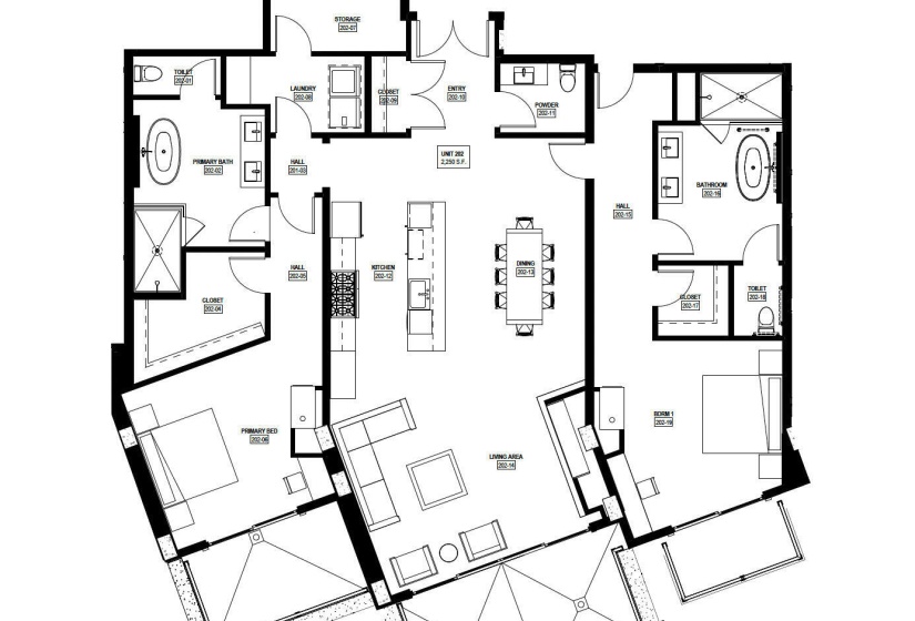 Floorplan Residence 1050 MLS